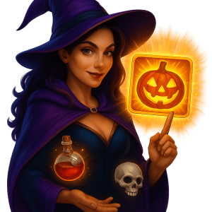 Halloween Fortune Scratch features