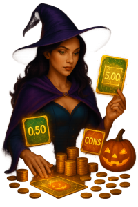 How to play Halloween Fortune Scratch