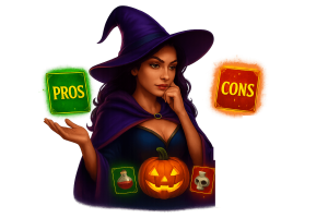 Halloween Fortune Scratch pros cons
